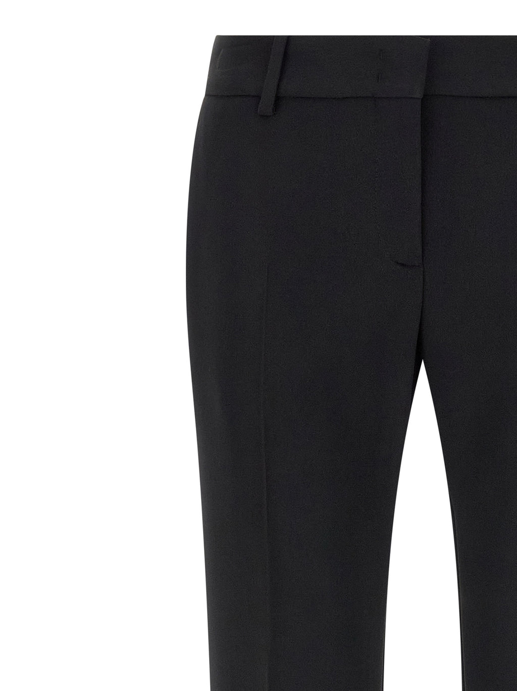 Ermanno Scervino Black Viscose Dress Pants