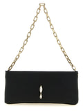 Christian Louboutin Black Elastane Clutch Bag