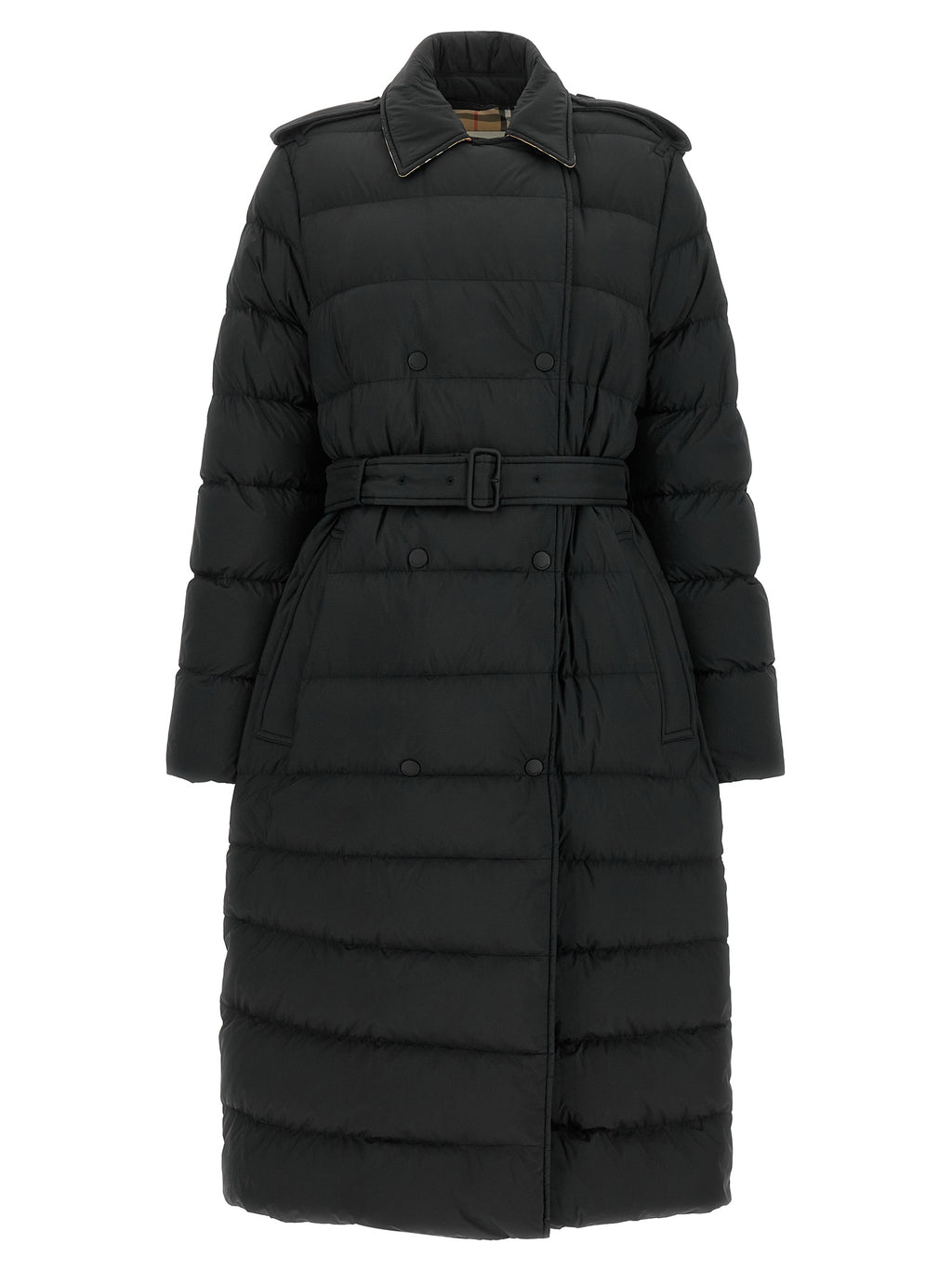 Burberry Black Polyamide Coat