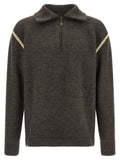 Maison Margiela Gray Wool Cardigan