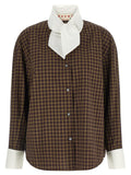 Marni Brown Cotton Blouse