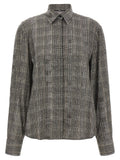 Ermanno Scervino Gray Viscose Blouse