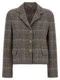 Ermanno Scervino Multicolor Virgin Wool Blazer