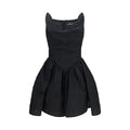 Vivienne Westwood Black Cotton Casual Dress