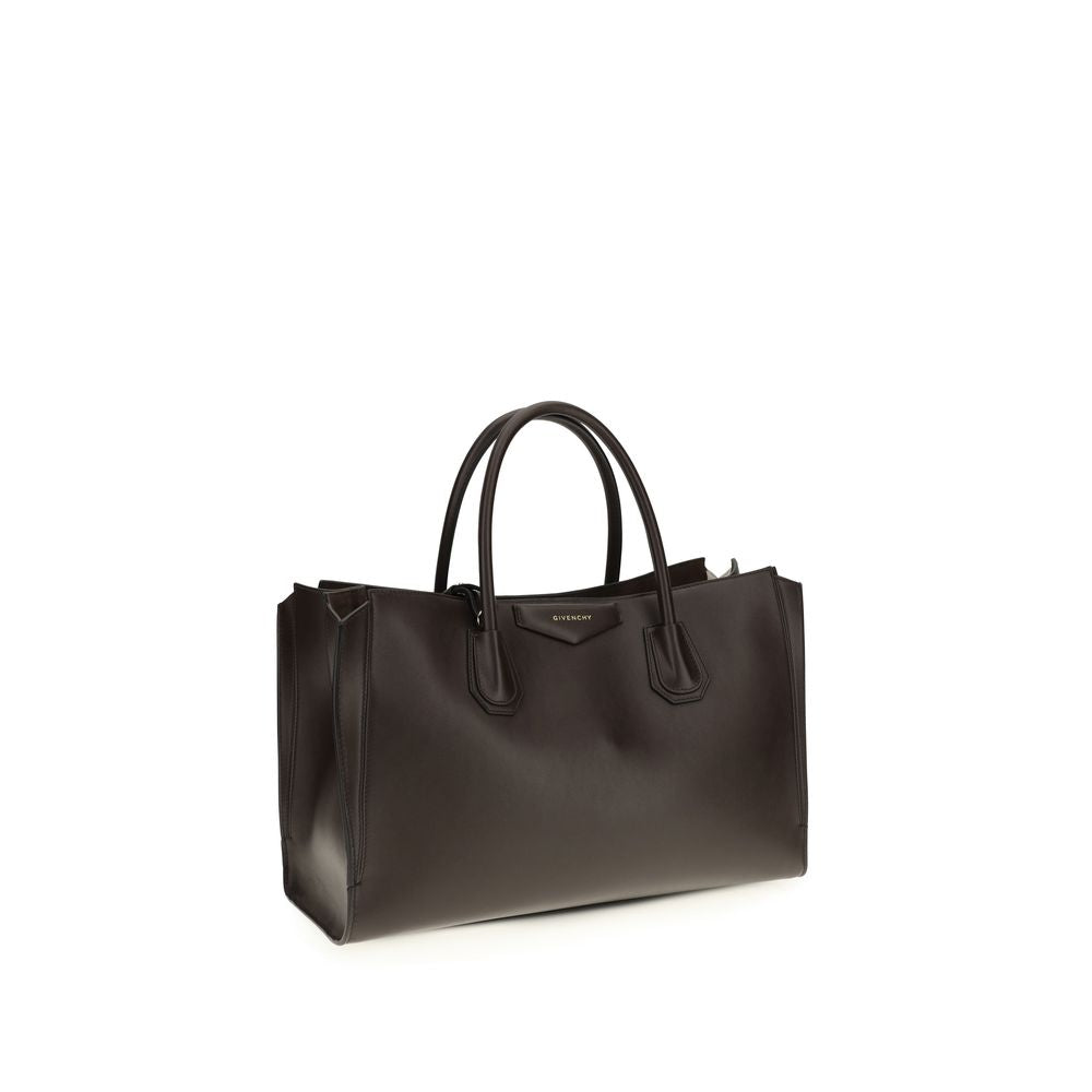 Givenchy Brown Calf Leather Bos Taurus Shoulder Bag