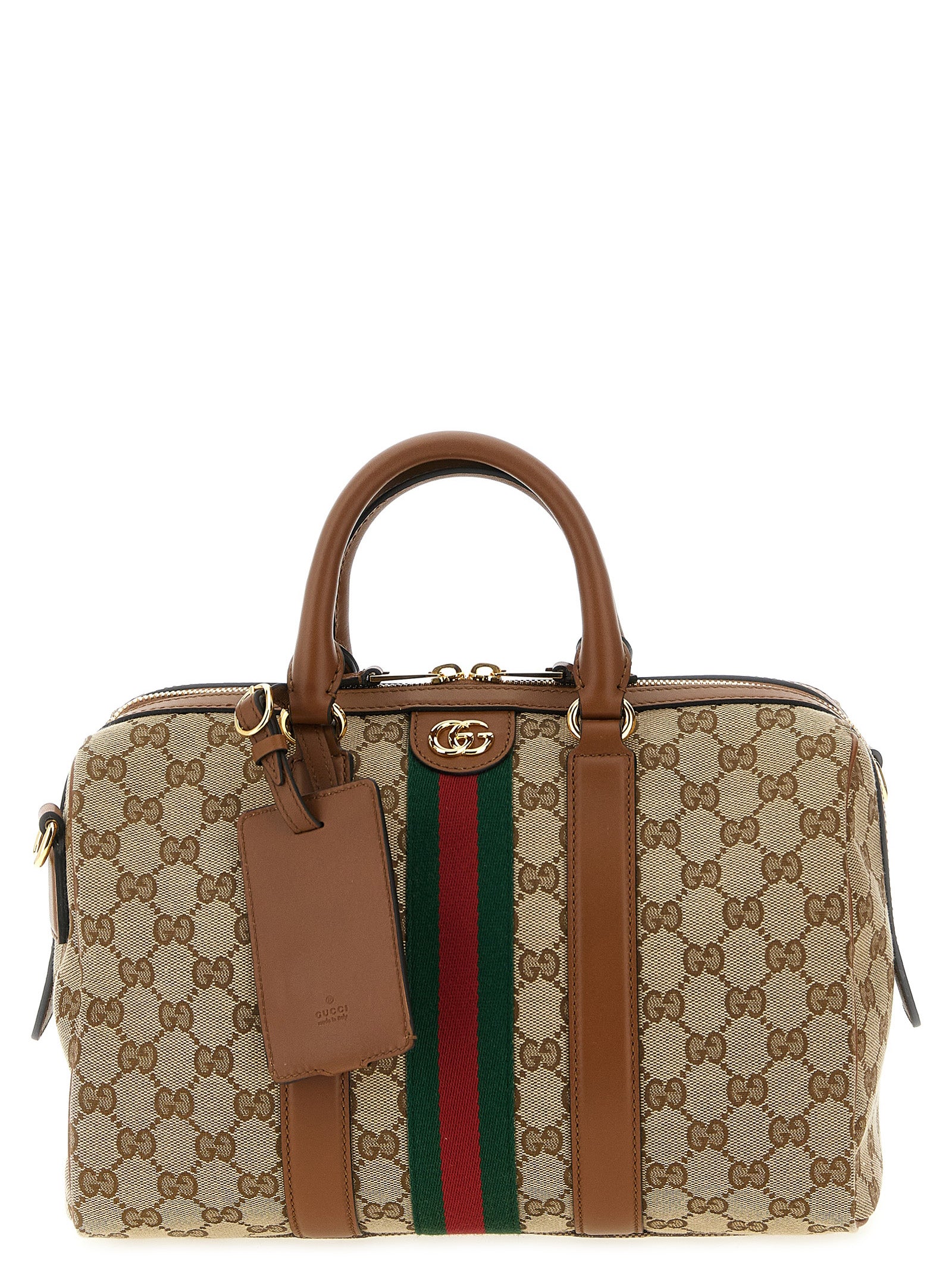 Gucci Beige Polyester Handbag