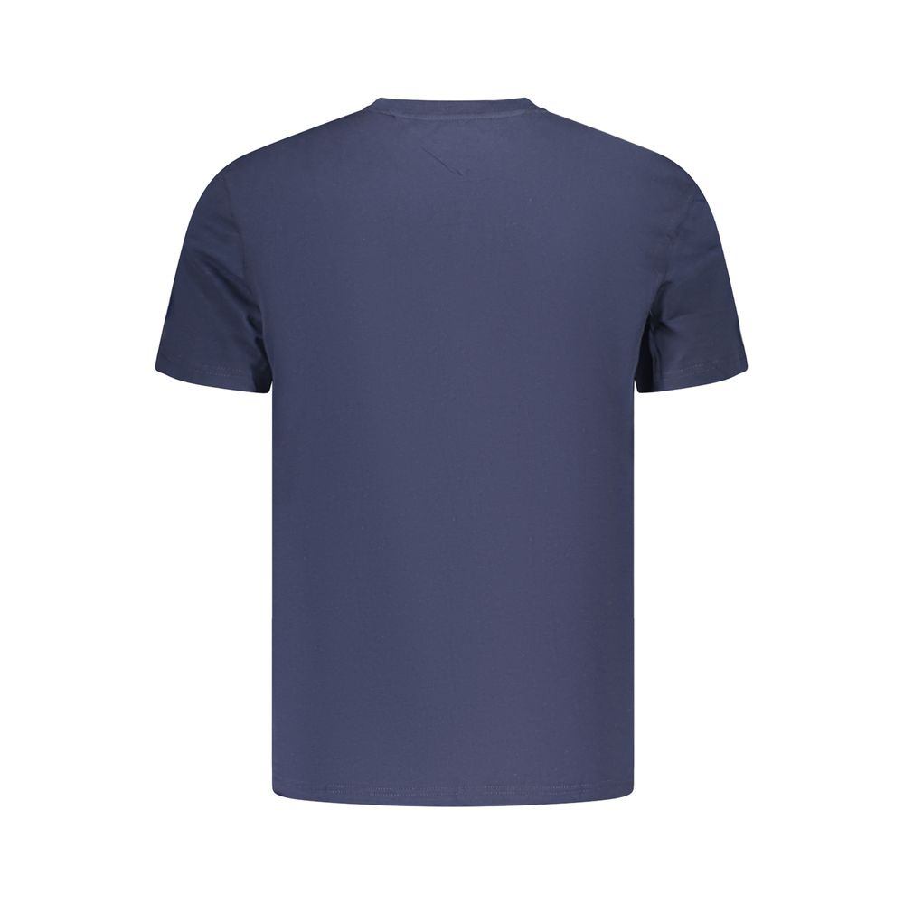 Tommy Hilfiger Blue Cotton Men's T-Shirt