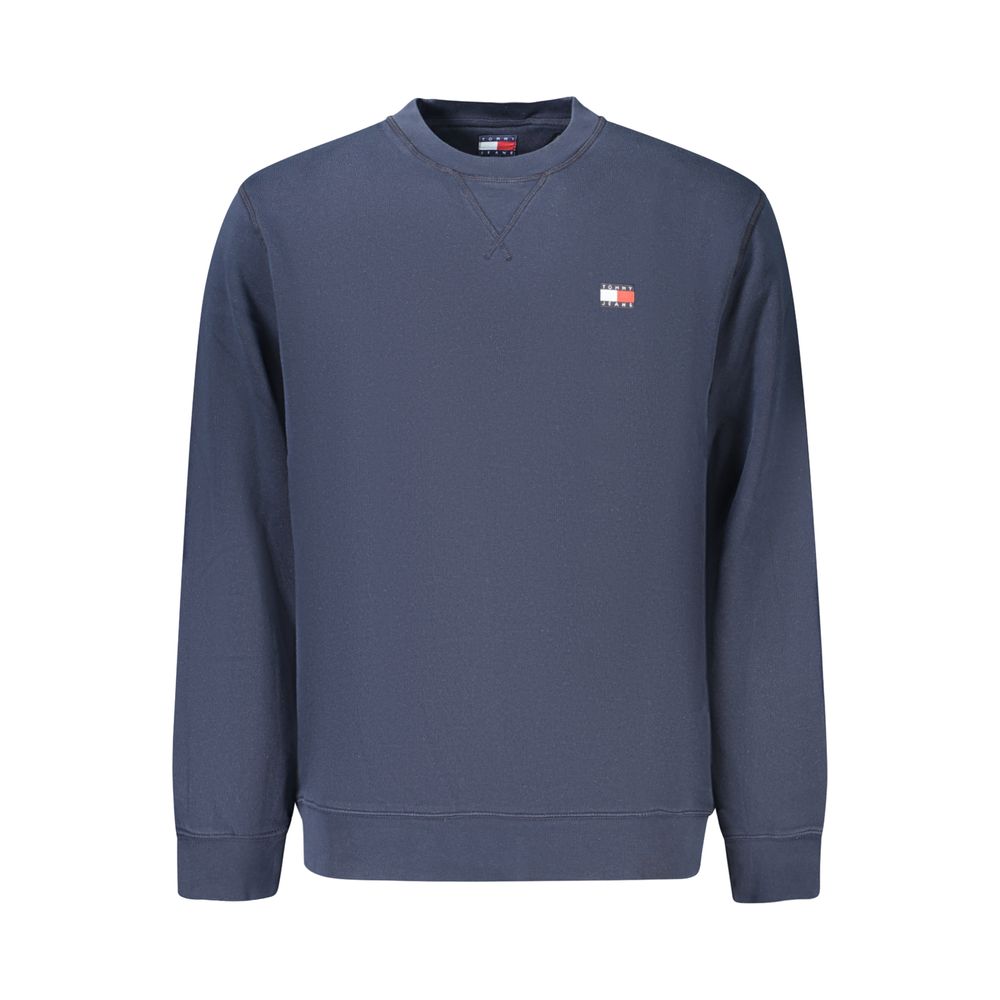 Tommy Hilfiger Blue Cotton Men's Sweatshirt