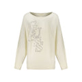 Guess Jeans White Viscose Sweatshirt