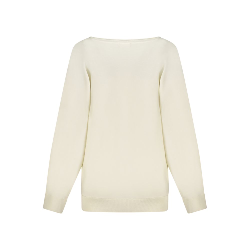 Guess Jeans White Viscose Sweatshirt