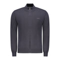 Guess Jeans Blue Wool Cardigan