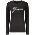 Guess Jeans Black Viscose Sweatshirt