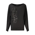 Guess Jeans Black Viscose Sweatshirt
