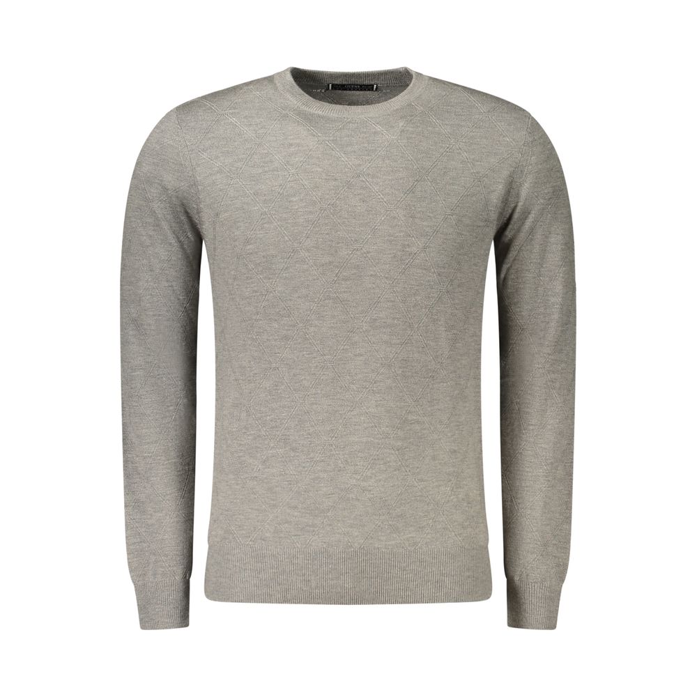 Guess Jeans Gray Wool Sweatshirt