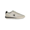 Calvin Klein White Polyester Athletic Sneakers