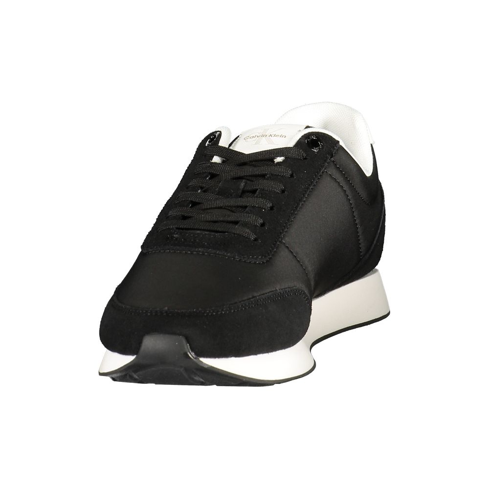 Calvin Klein Black Polyester Athletic Sneakers