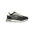 Blauer Black Polyester Athletic Sneakers