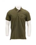 Burberry Olive Cotton Polo Shirts