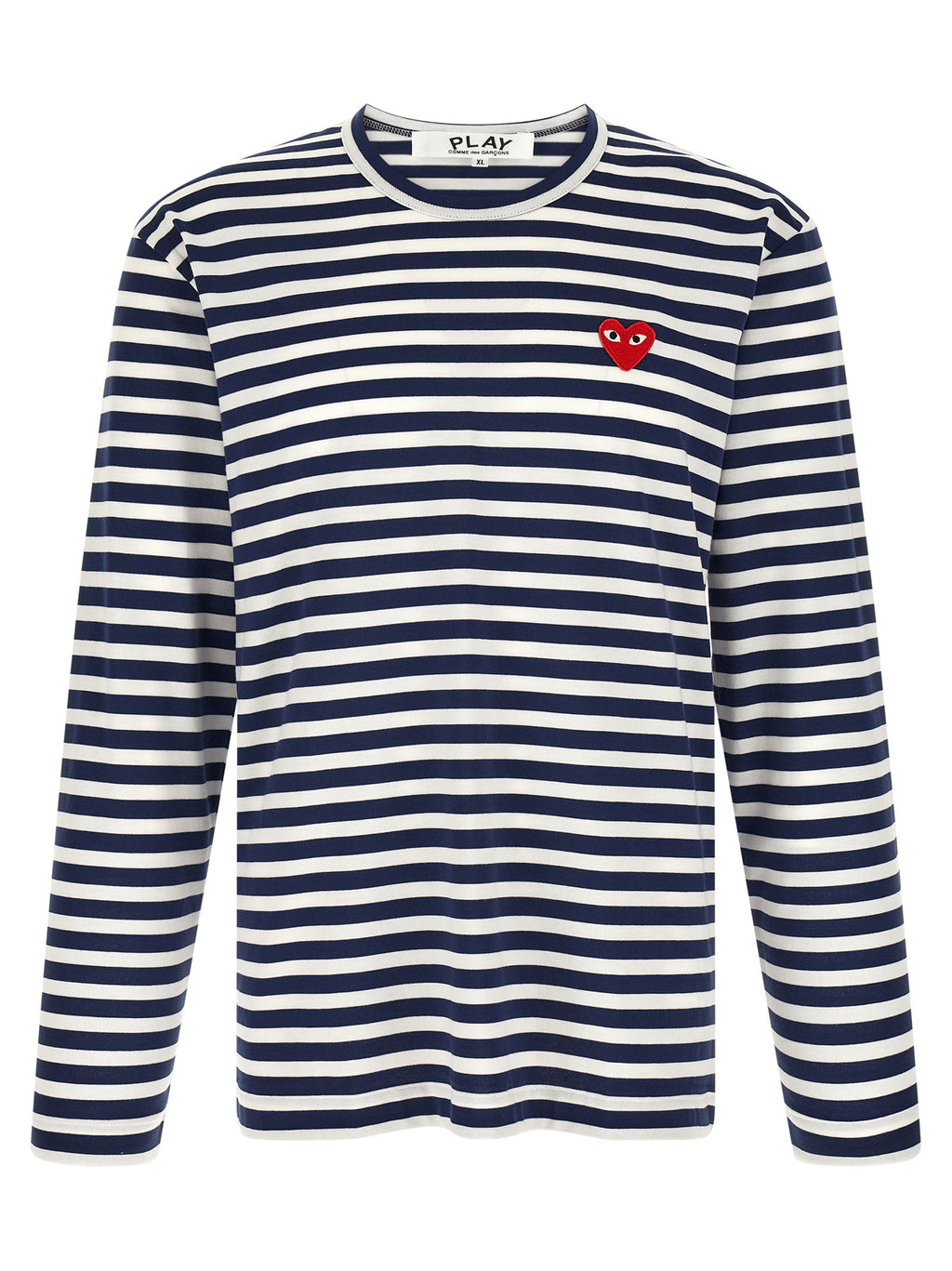 Comme Des Garçons Play Multicolor Cotton T-Shirt