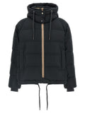 Brunello Cucinelli Black Cotton Full-Length Jacket
