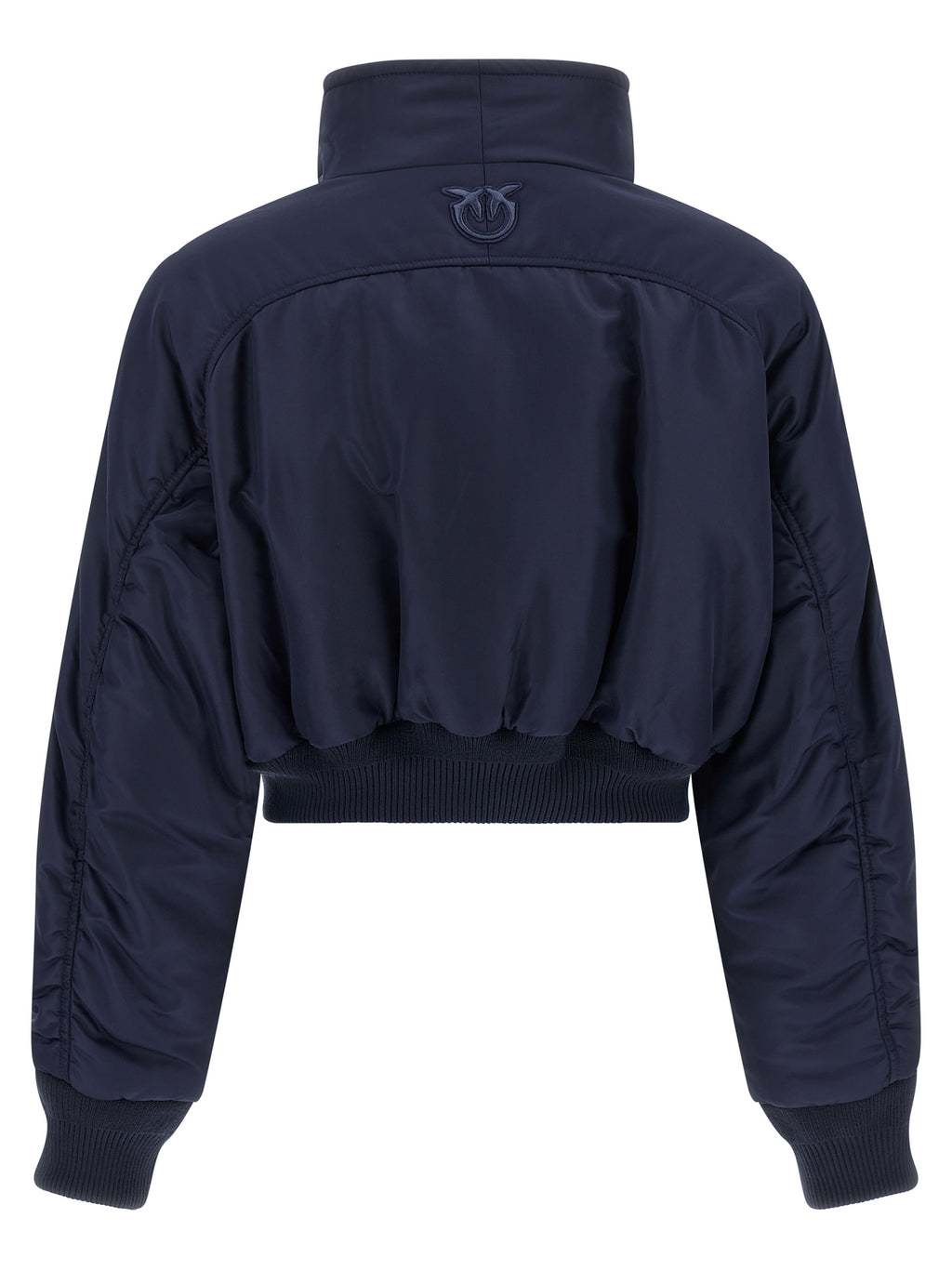PINKO Blue Polyamide Bomber