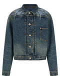 Kenzo Blue Cotton Denim Jacket
