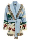 Alanui Multicolor Virgin Wool Cardigan