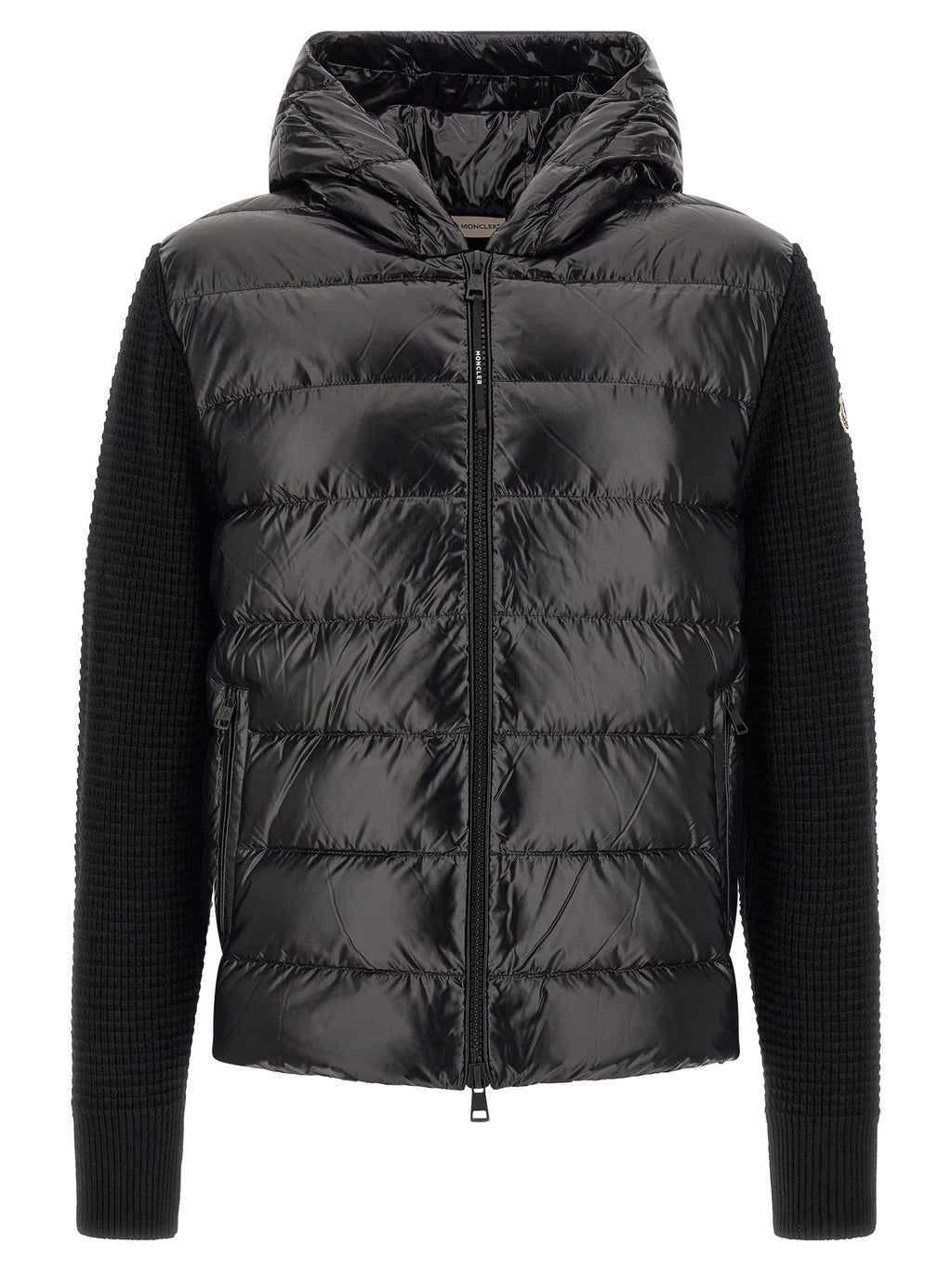 Moncler Black Polyamide Cardigan