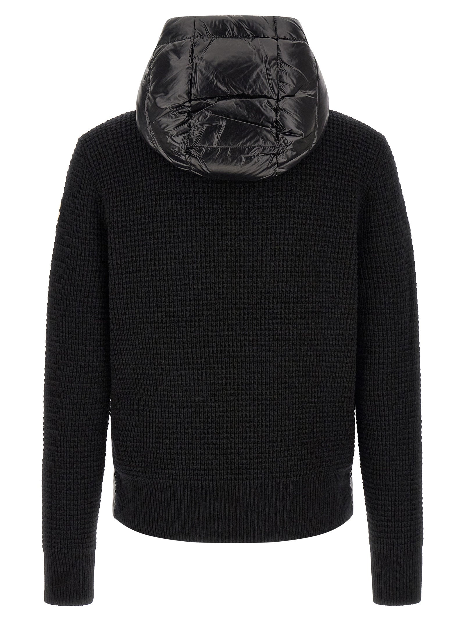 Moncler Black Polyamide Cardigan