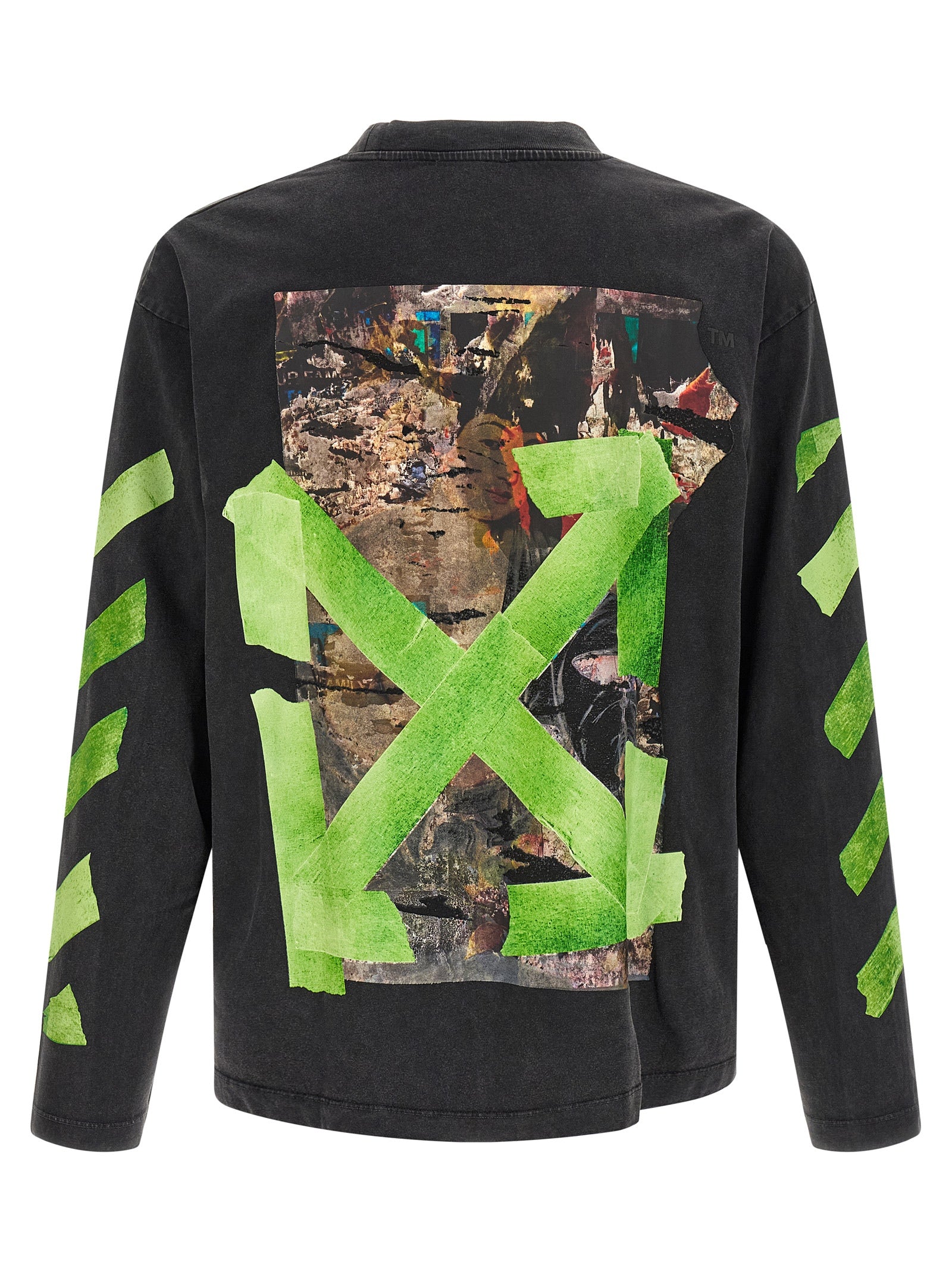 Off-White Black Cotton T-Shirt