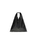 MM6 Black Polyethylene Handbag