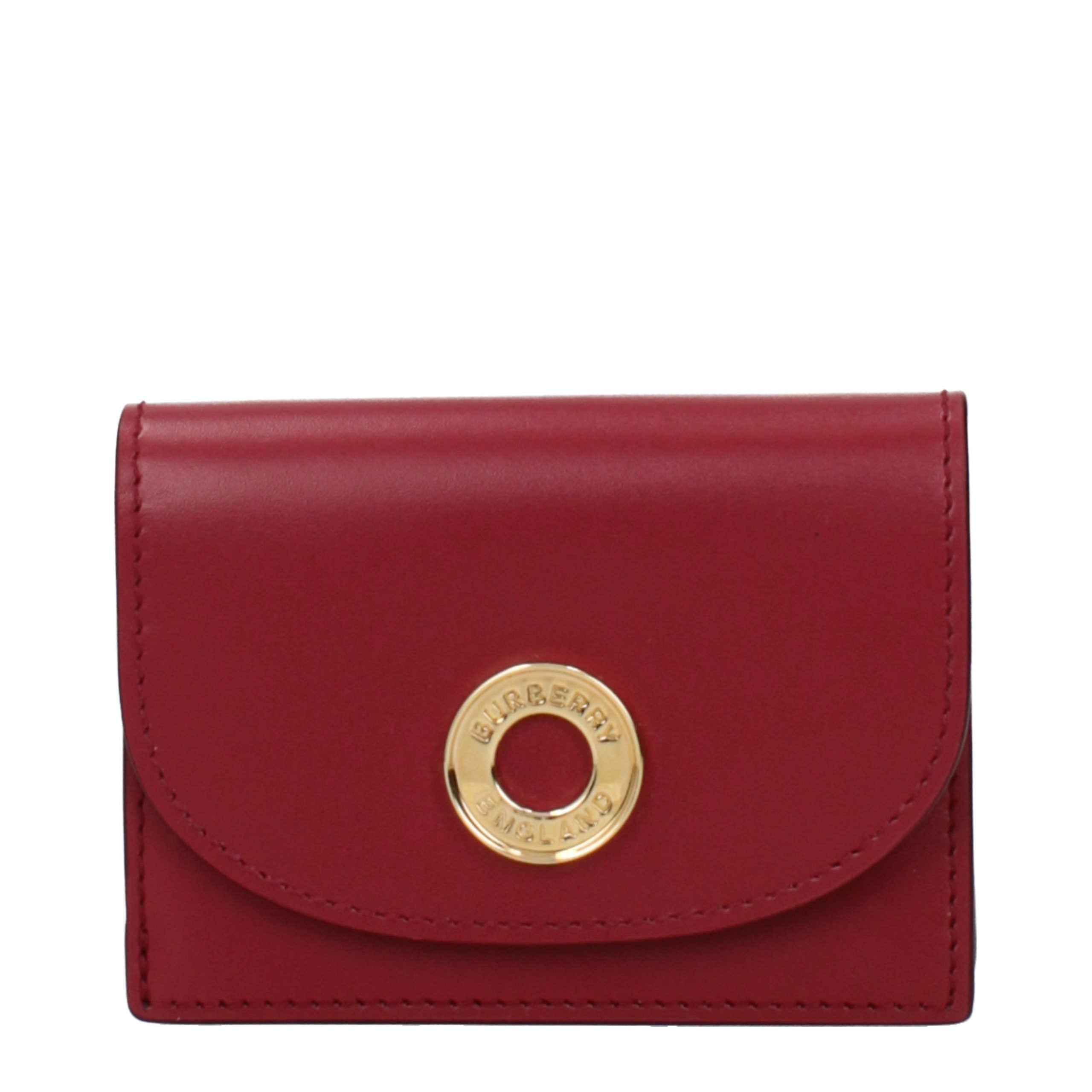 Burberry Pink Leather Cardholder