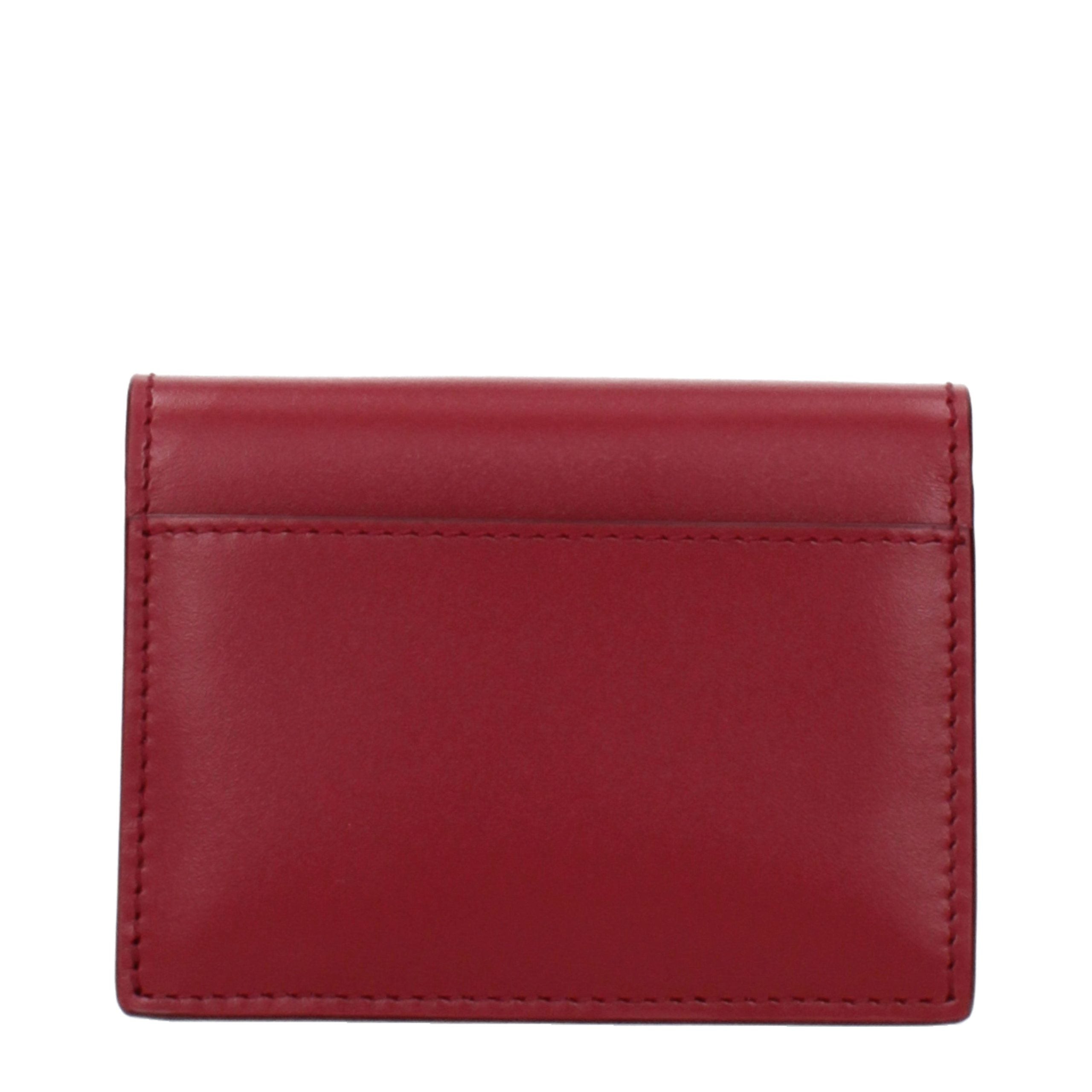 Burberry Pink Leather Cardholder