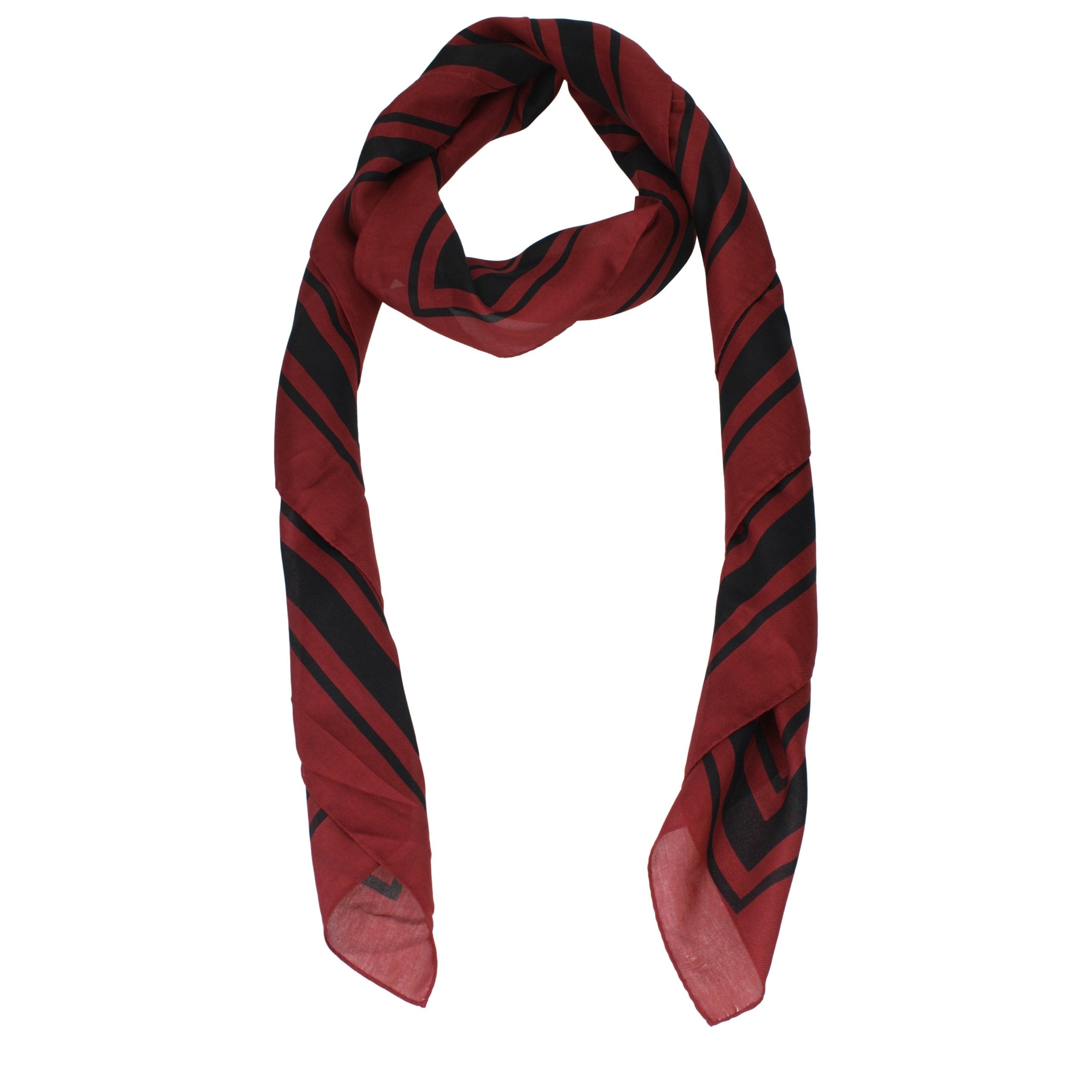 Burberry Red Cotton Foulard