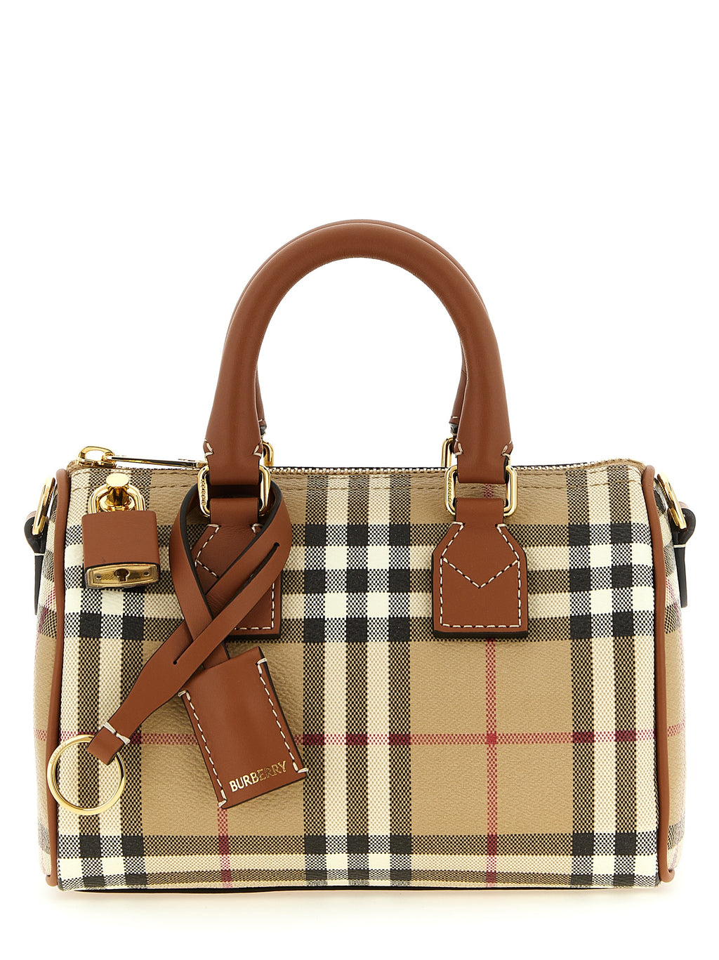 Burberry Beige Cotton Handbag