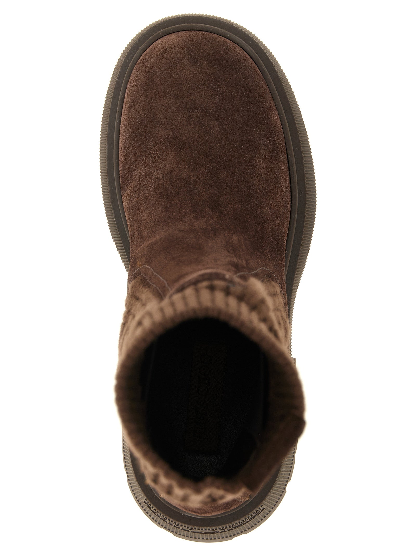Jimmy Choo Brown Lamb Leather Ankle Boots