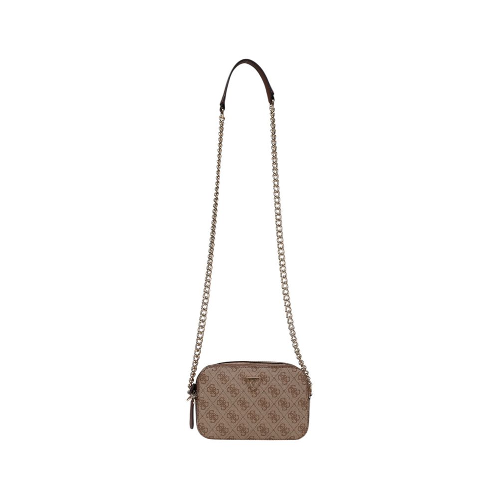 Guess Brown Polyethylene Handbag