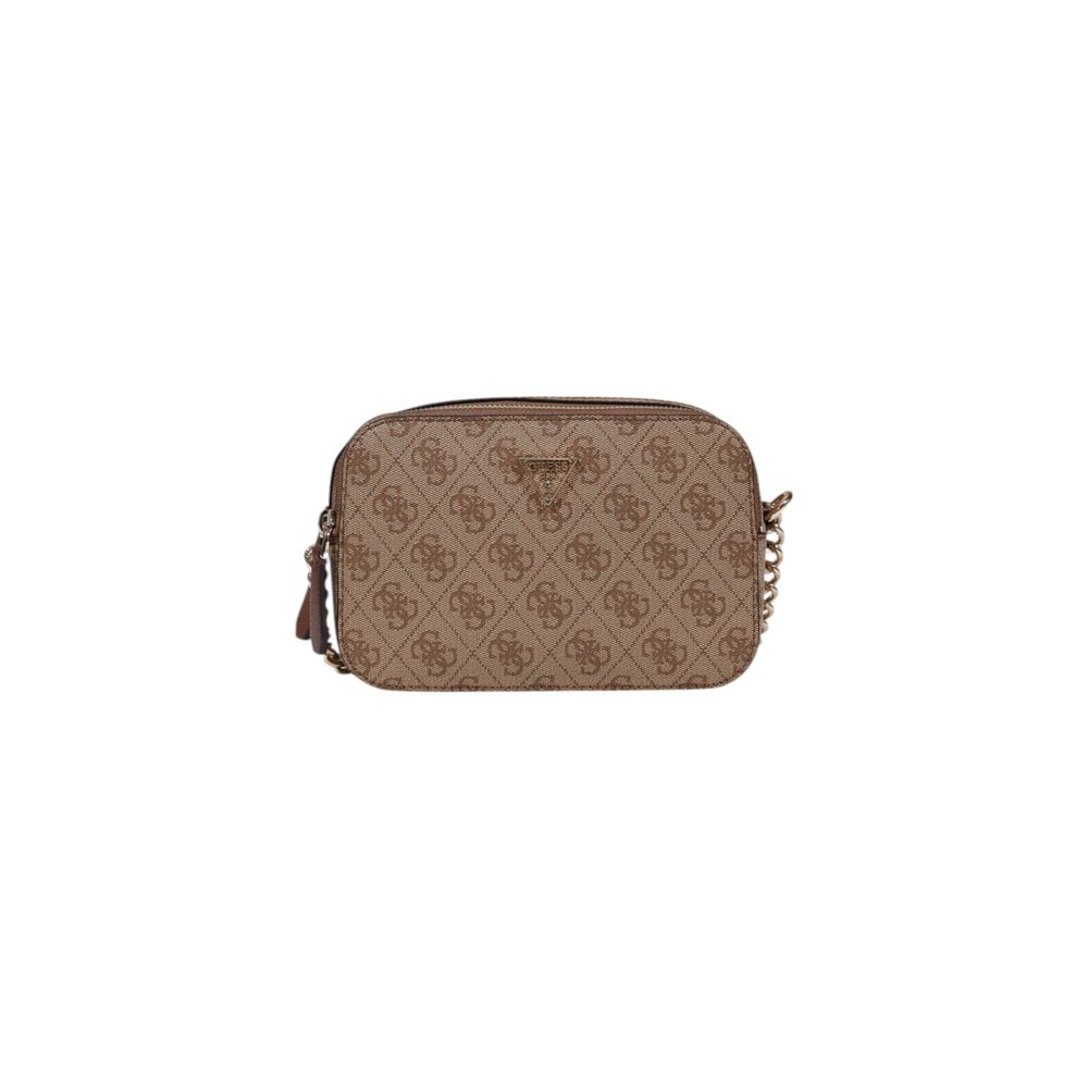 Guess Brown Polyethylene Handbag
