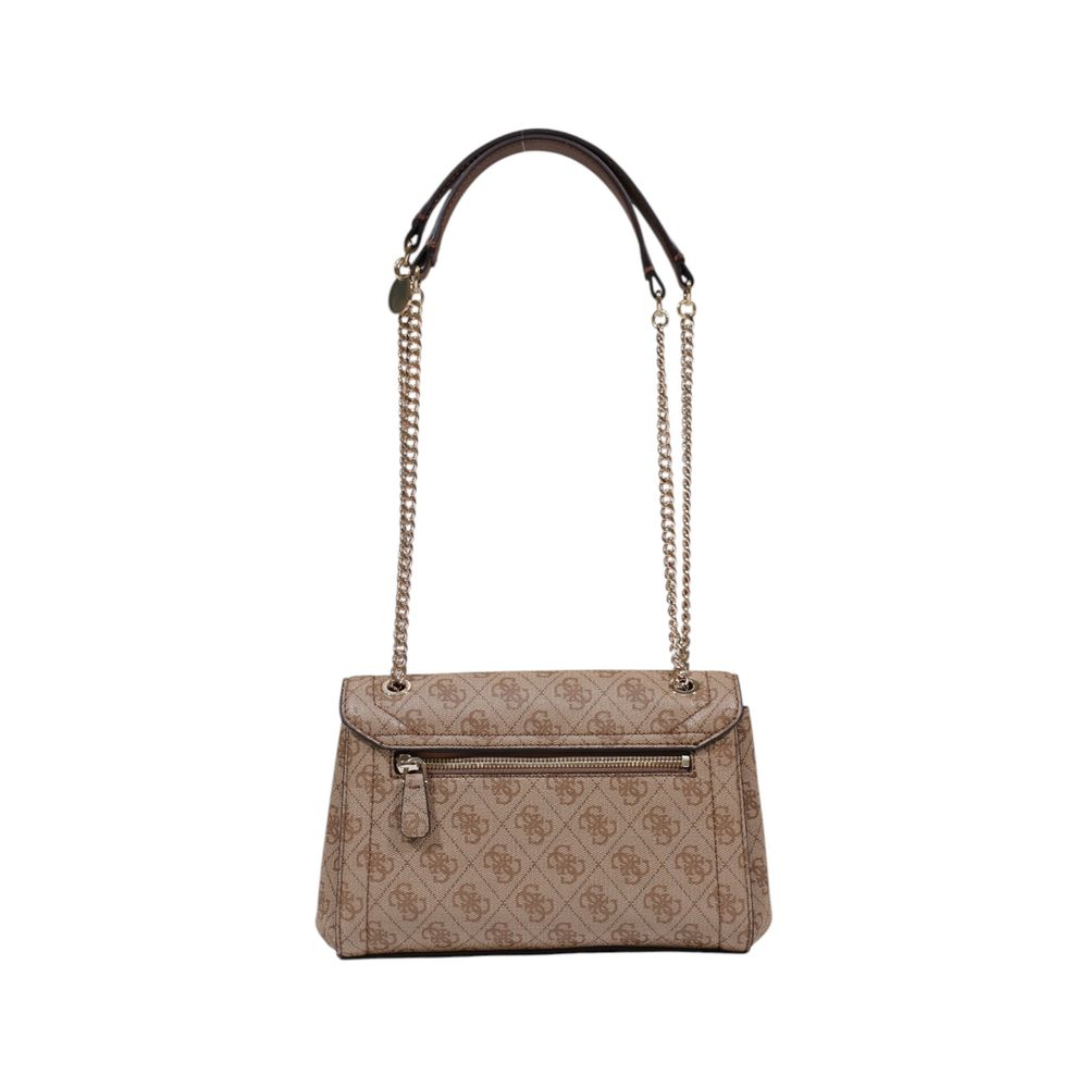 Guess Brown Polyethylene Handbag