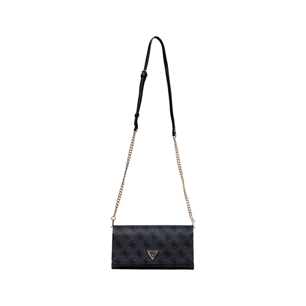 Guess Gray Polyethylene Clutch Bag