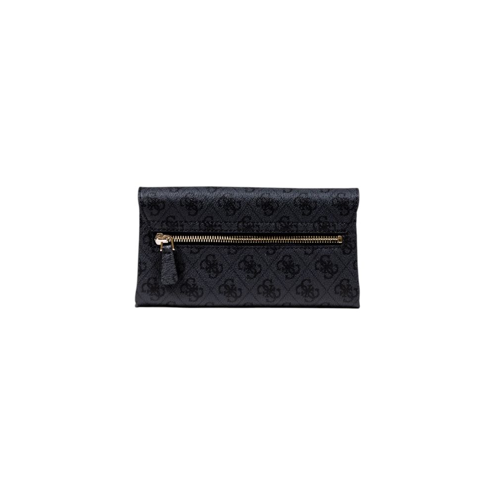 Guess Gray Polyethylene Clutch Bag