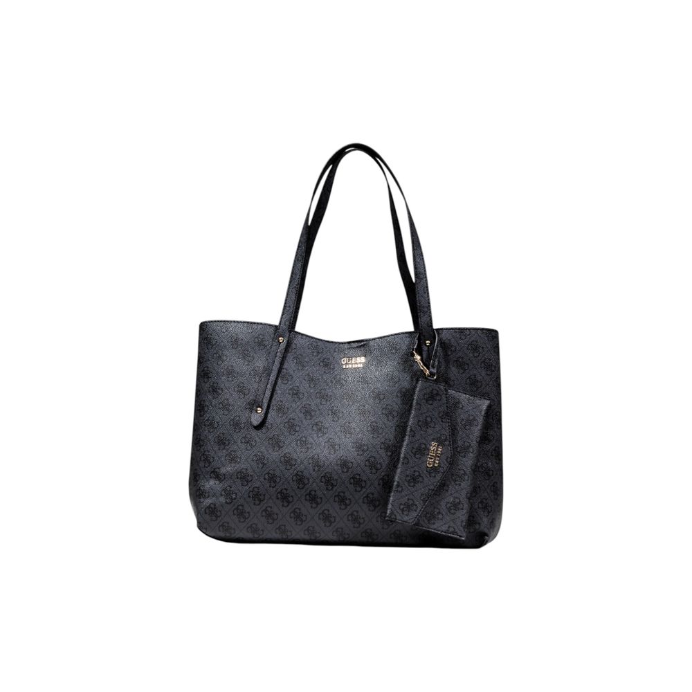 Guess Gray Polyethylene Handbag