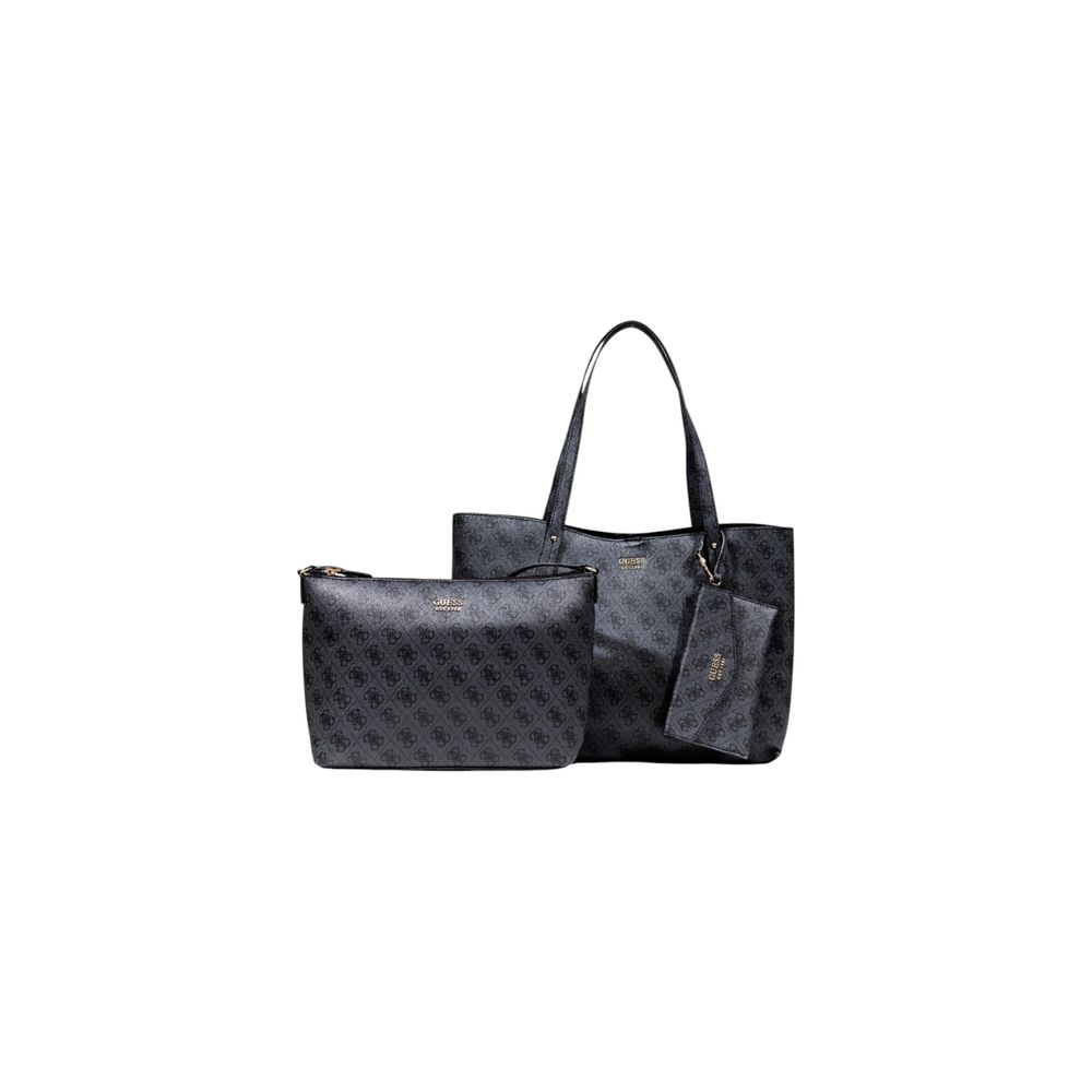Guess Gray Polyethylene Handbag