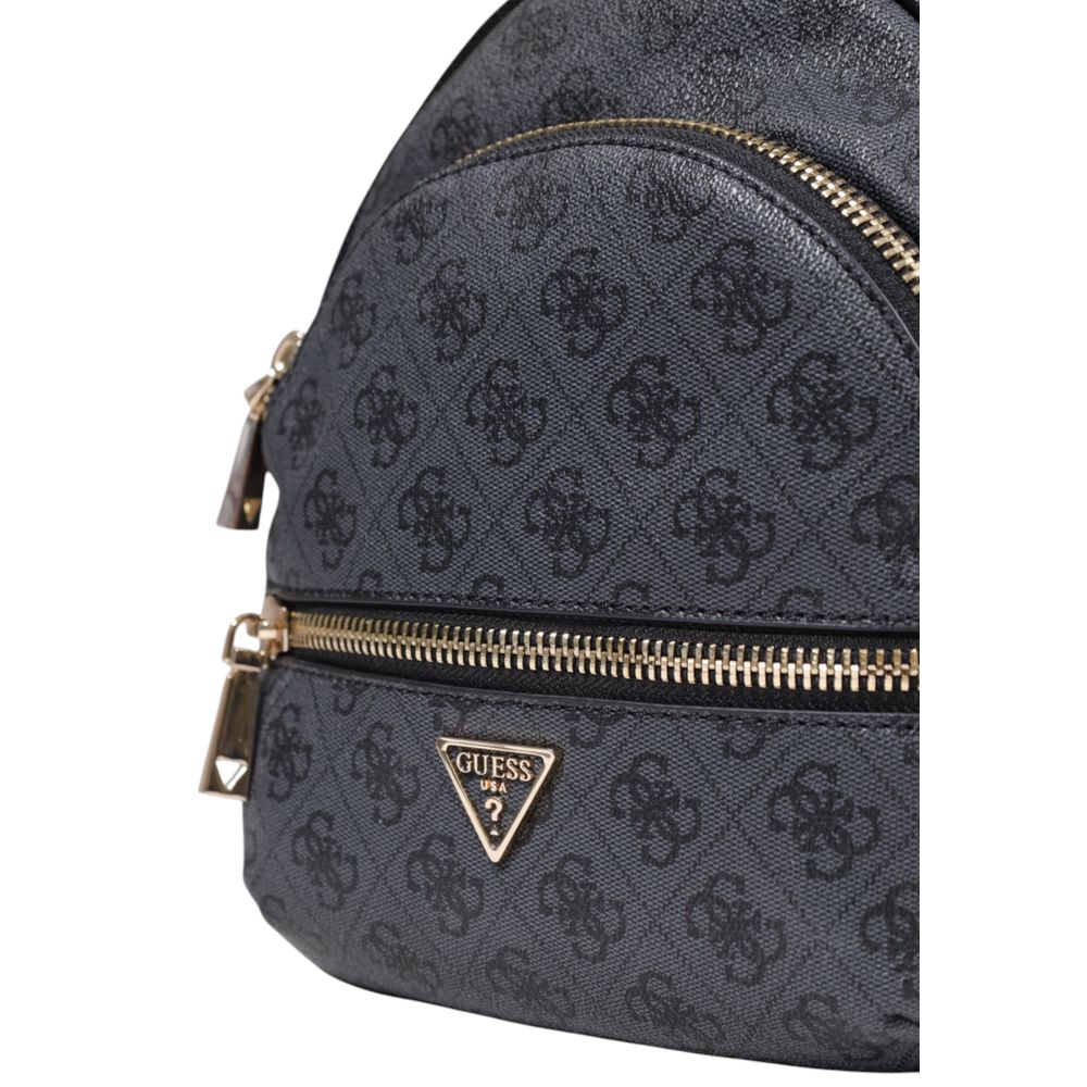 Guess Gray Polyethylene Backpack