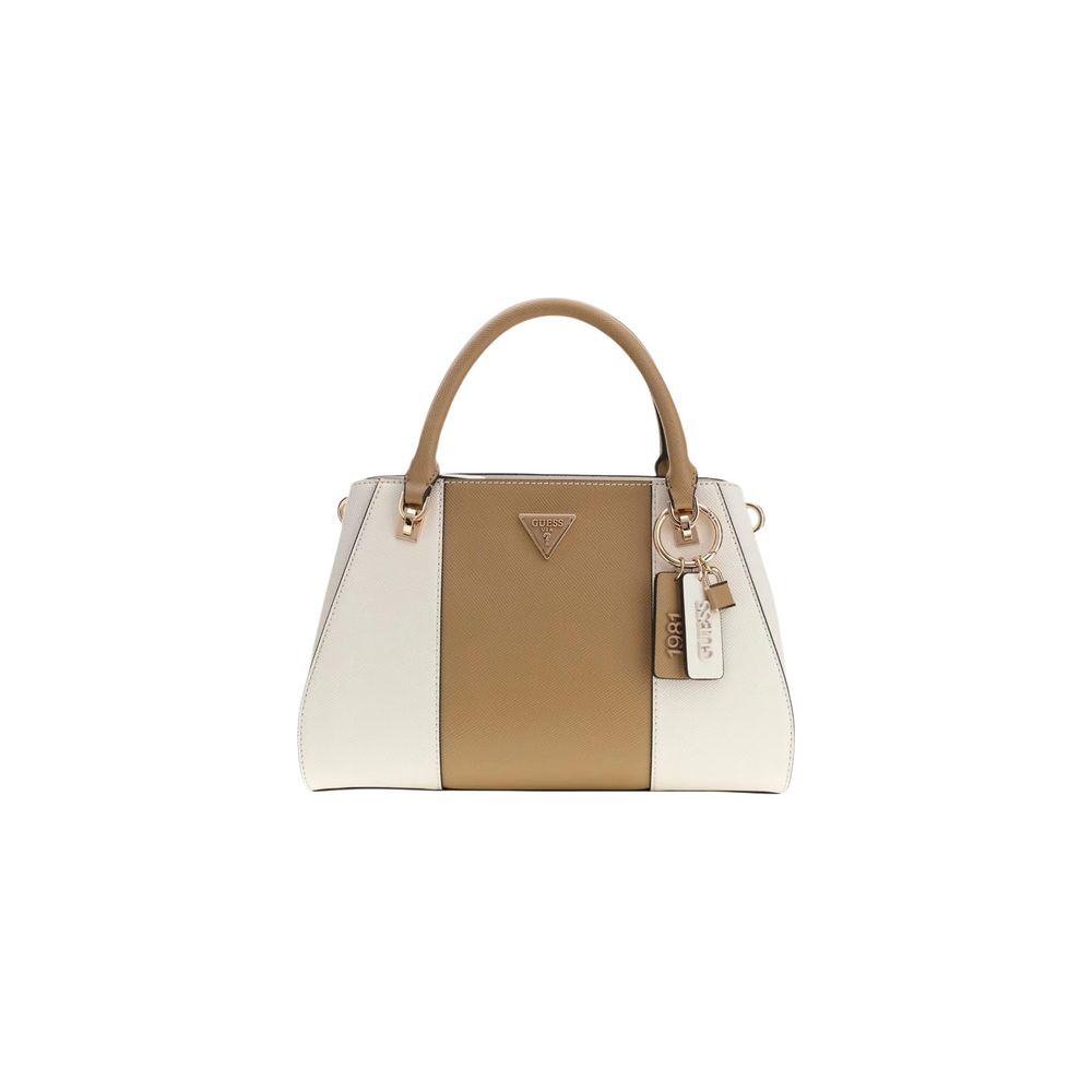 Guess Beige Polyethylene Handbag