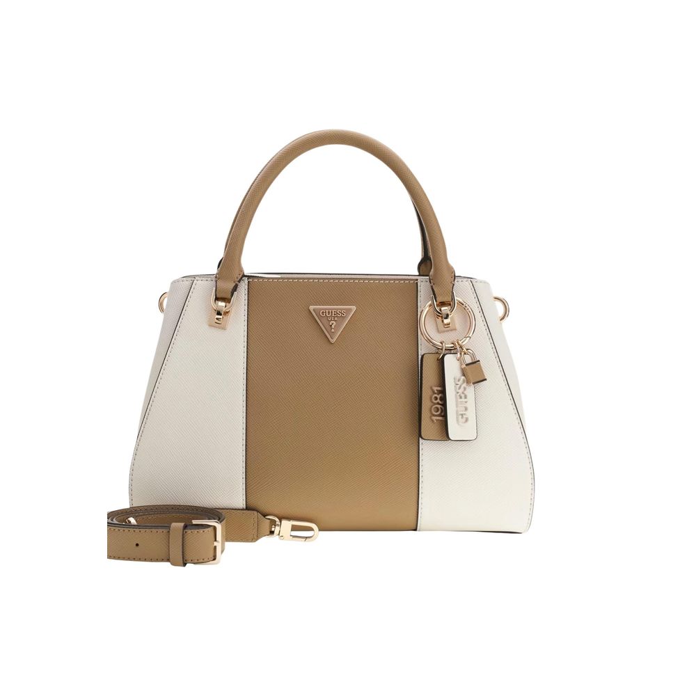Guess Beige Polyethylene Handbag