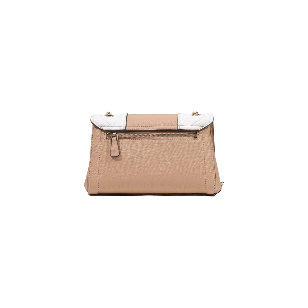 Guess Beige Polyethylene Handbag