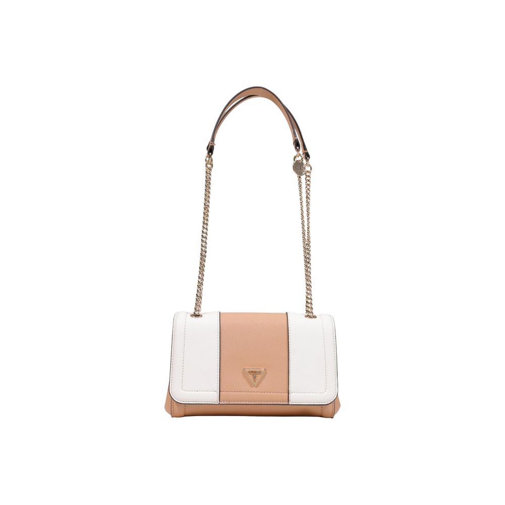 Guess Beige Polyethylene Handbag