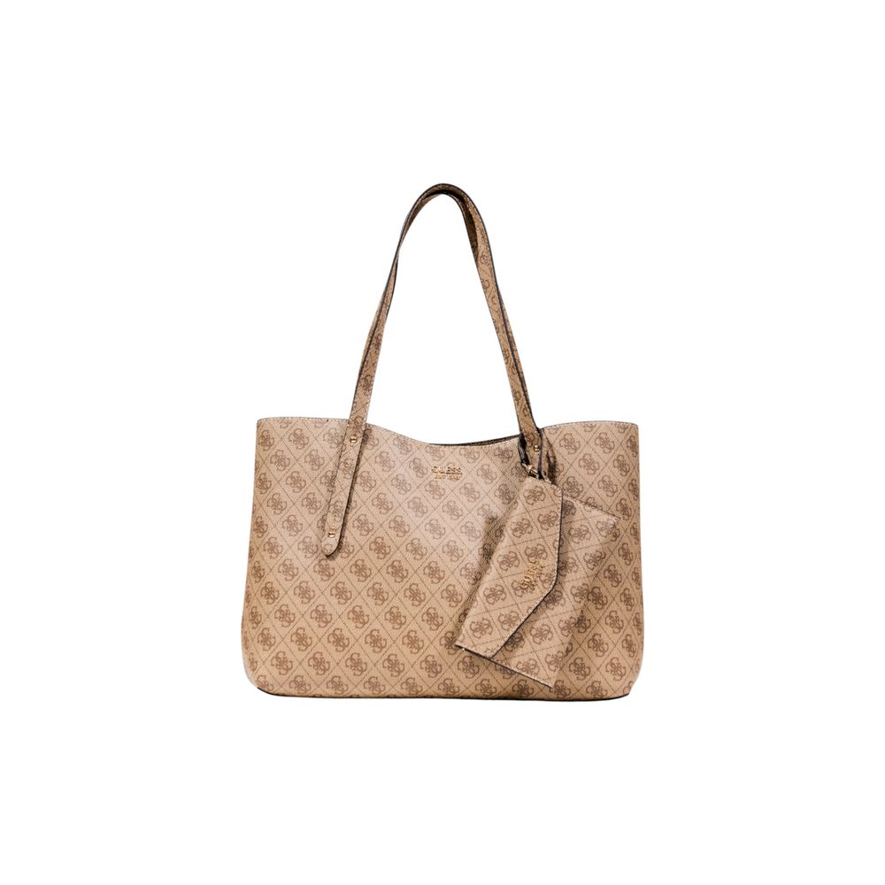 Guess White Polyethylene Handbag