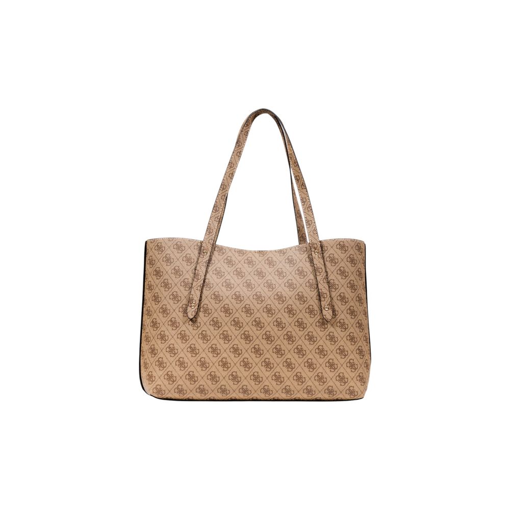 Guess White Polyethylene Handbag